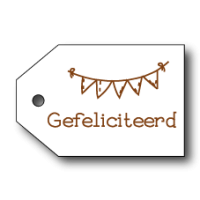 118 (Wit) Gefeliciteerd