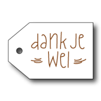 115 (Wit) Dank je wel