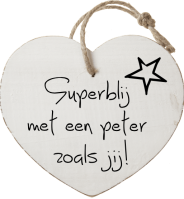 Superblij 
met een peter 
zoals jij!